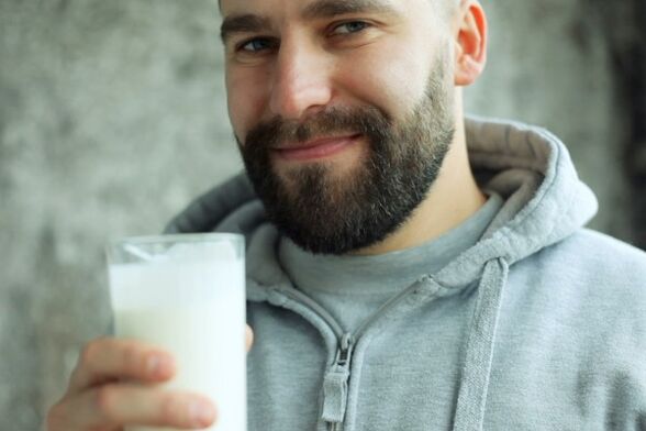 Milch trinken, um die Potenz zu steigern