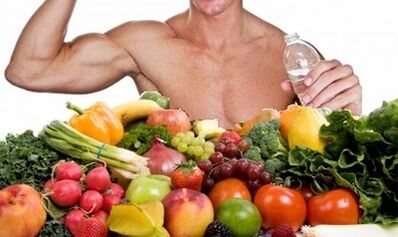 Obst und Gemüse für die männliche Potenz